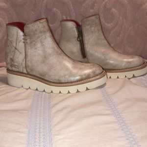 BED|STU Leather booties “LYDYI NECTAR LUX”